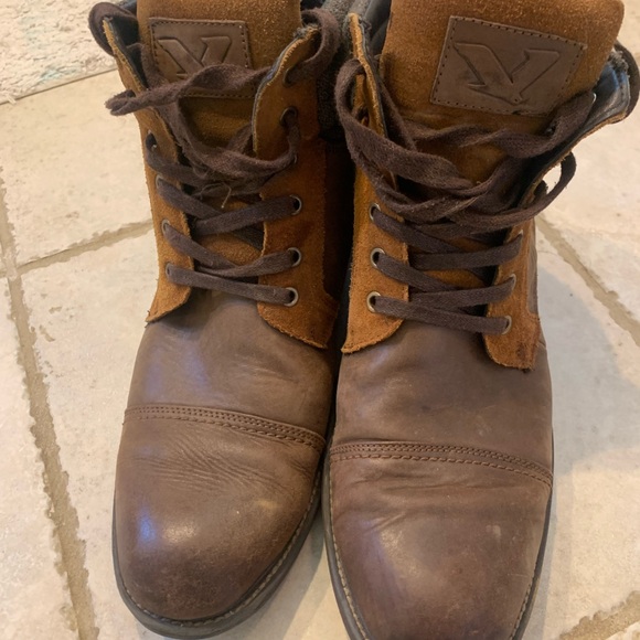 Brown leather size 13 boots - Picture 4 of 4